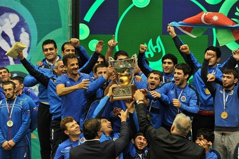 Azerbaijan wins their first ever Greco-Roman World Cup